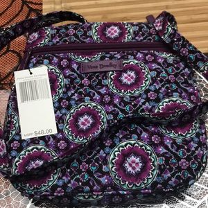 Vera bradley petite double zip hipster
